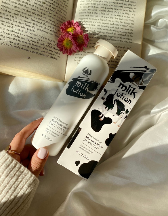 لوسیون بدن شیرگاو