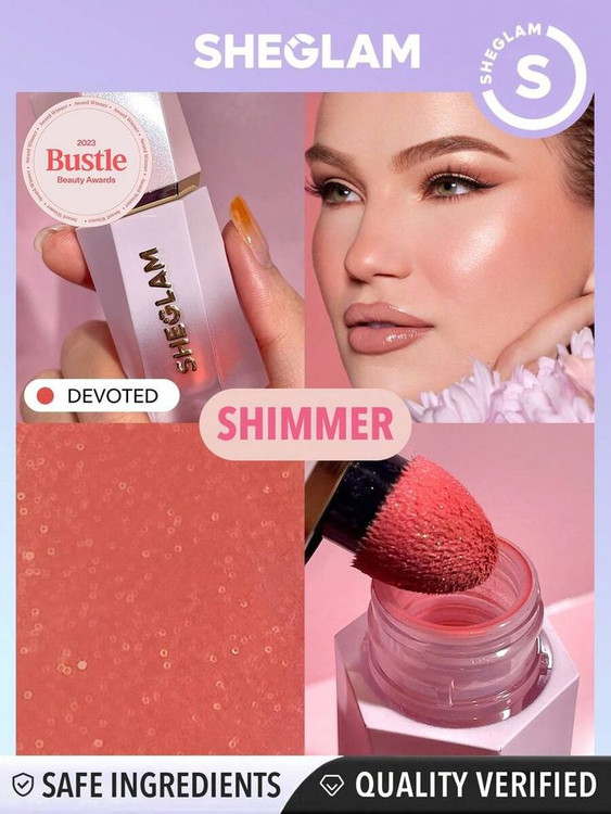 رژگونه مایع sheglam