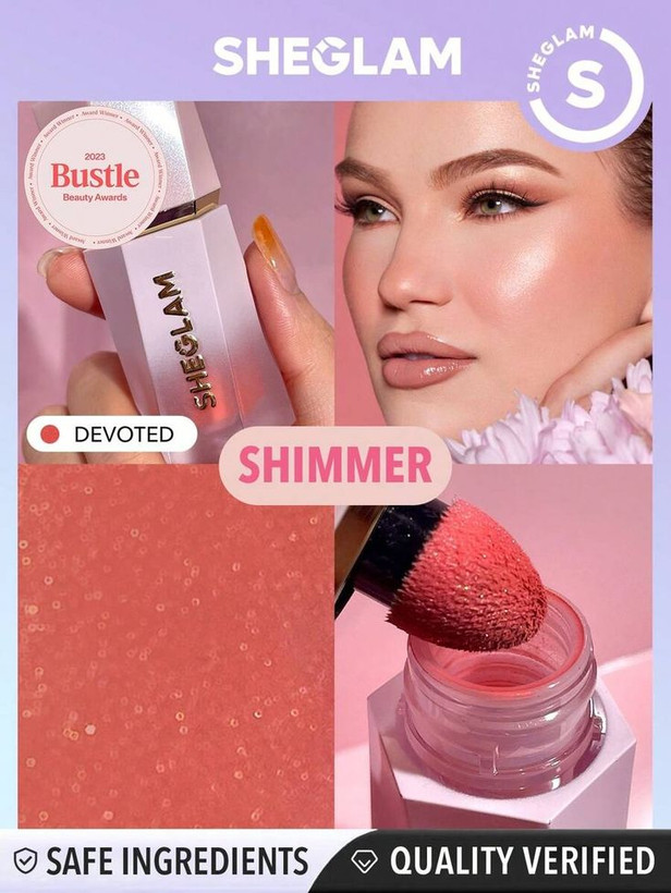 رژگونه مایع sheglam