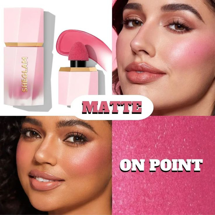 رژگونه مایع پد دار sheglam