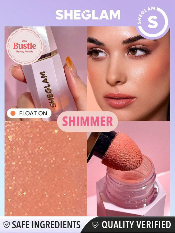 رژگونه مایع sheglam