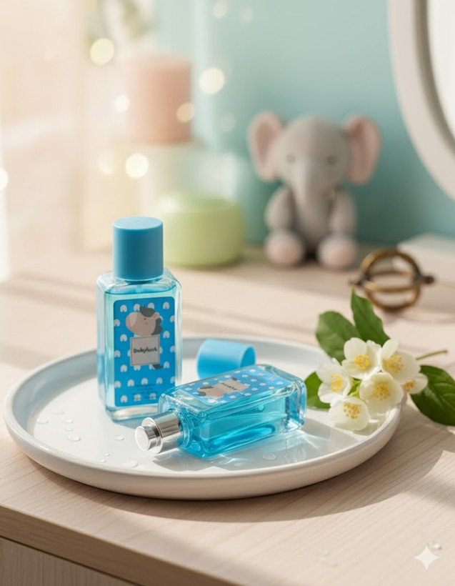 عطر فاقد الکل babyluck 85ml🩵
