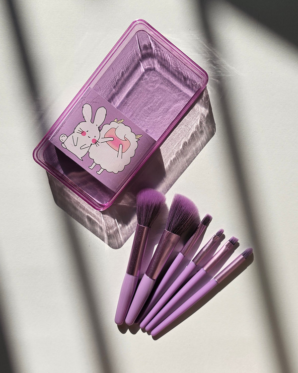 پک آرایشی بنفش