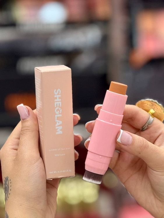 رژگونه استیکی دو سر sheglam