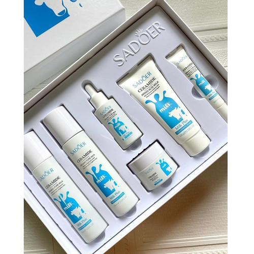 پک روتین پوستی شیرگاو سادور