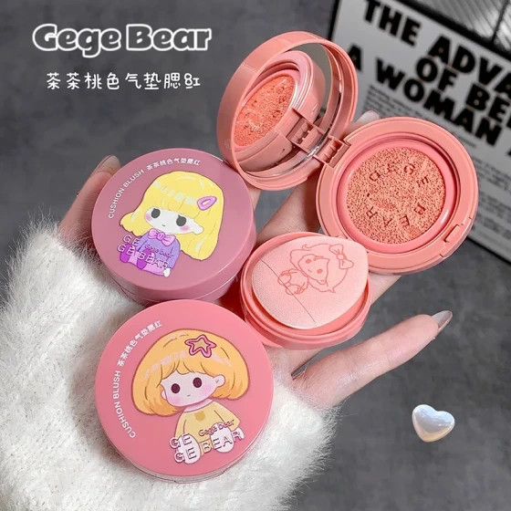 رژگونه کوشنی gege bear با ماندگاری ۲۴ ساعت💕