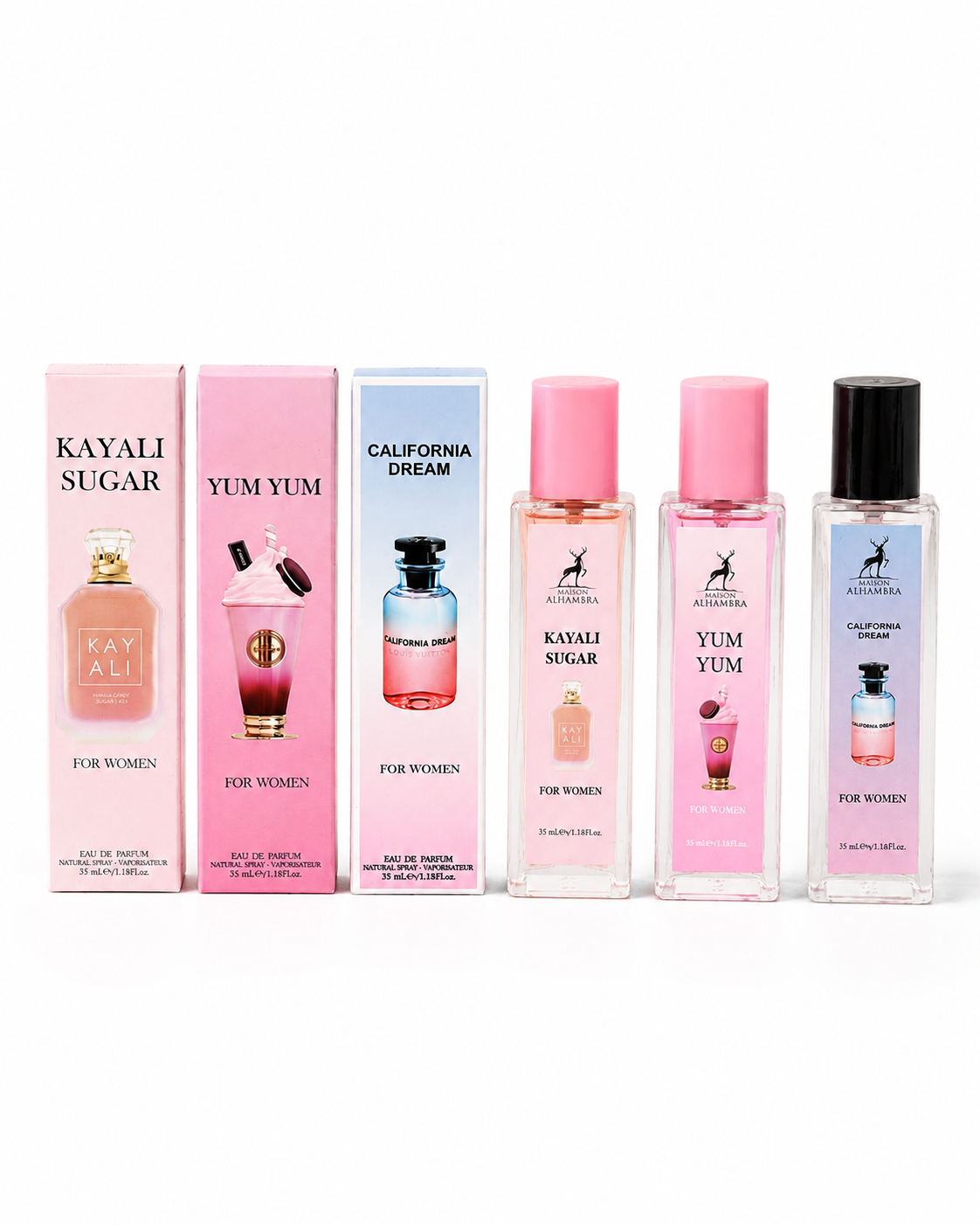 عطر الحمبرا ۳۵ میل رایحه های مختلف🩰