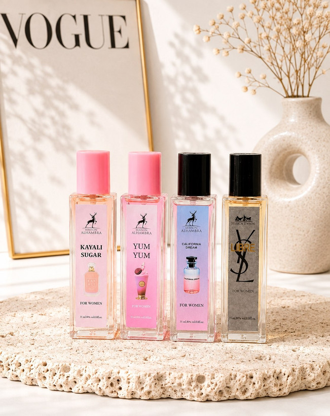عطر الحمبرا ۳۵ میل رایحه های مختلف🩰