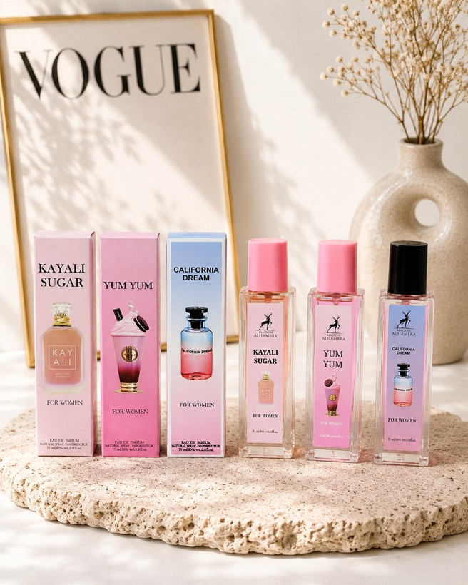 عطر الحمبرا ۳۵ میل رایحه های مختلف🩰