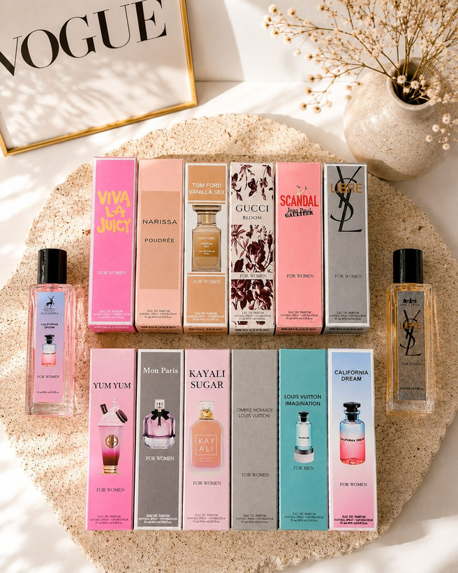 عطر الحمبرا ۳۵ میل رایحه های مختلف🩰
