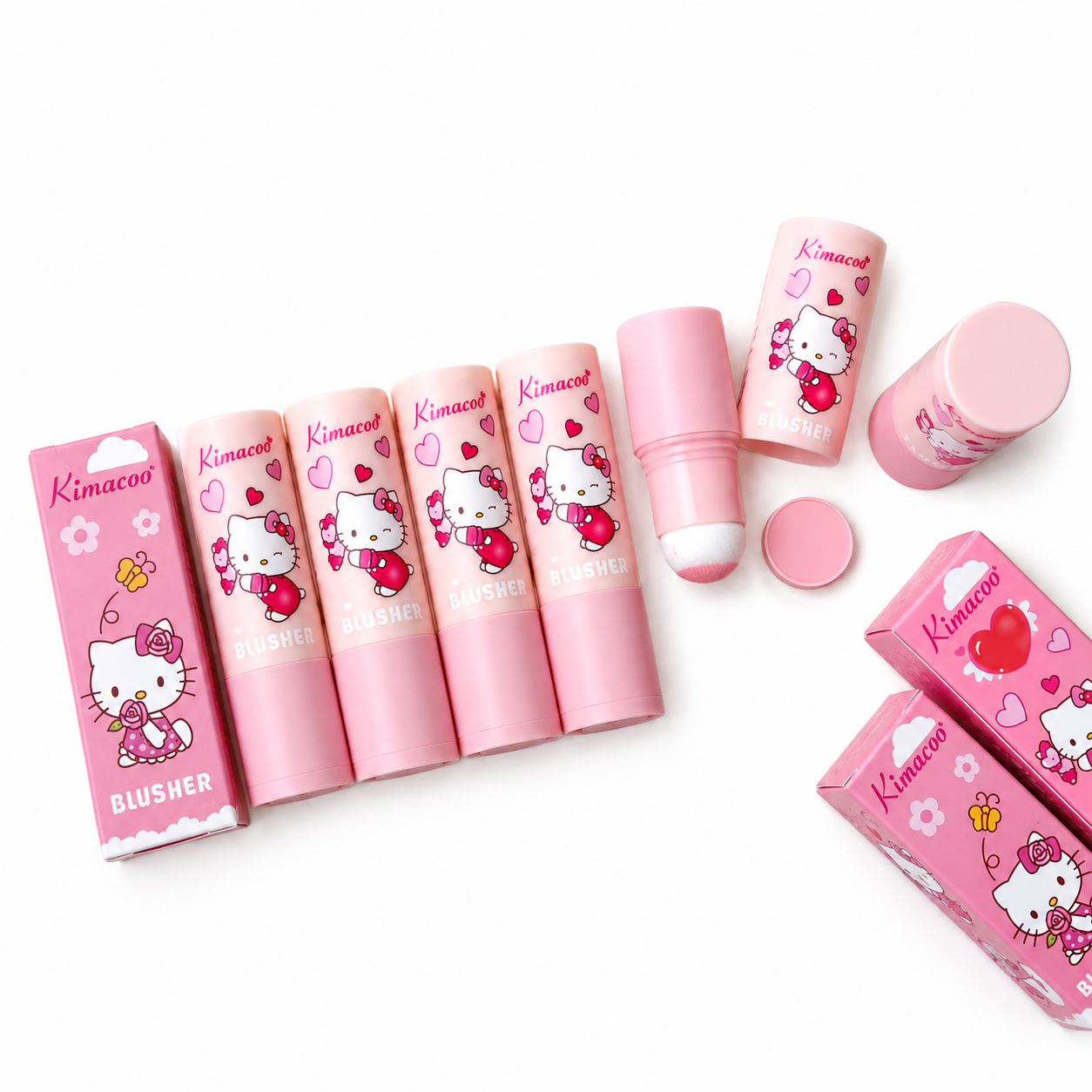 رژگونه پودری پد دار کیتی ریموکو🎀